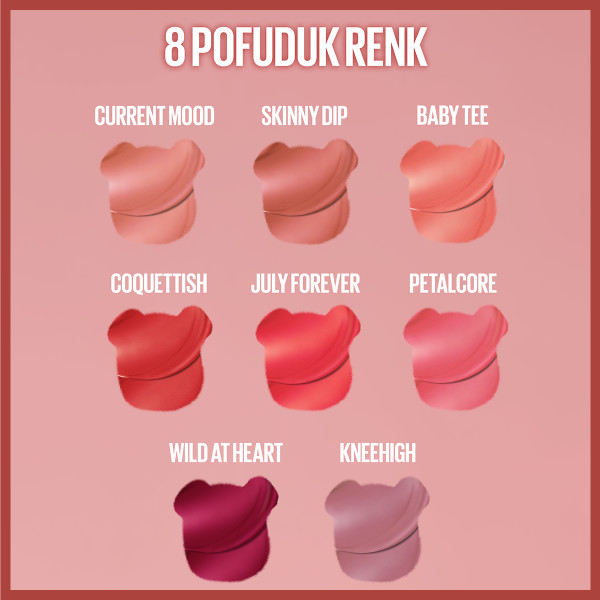 MAYBELLİNE TEDDY TINT